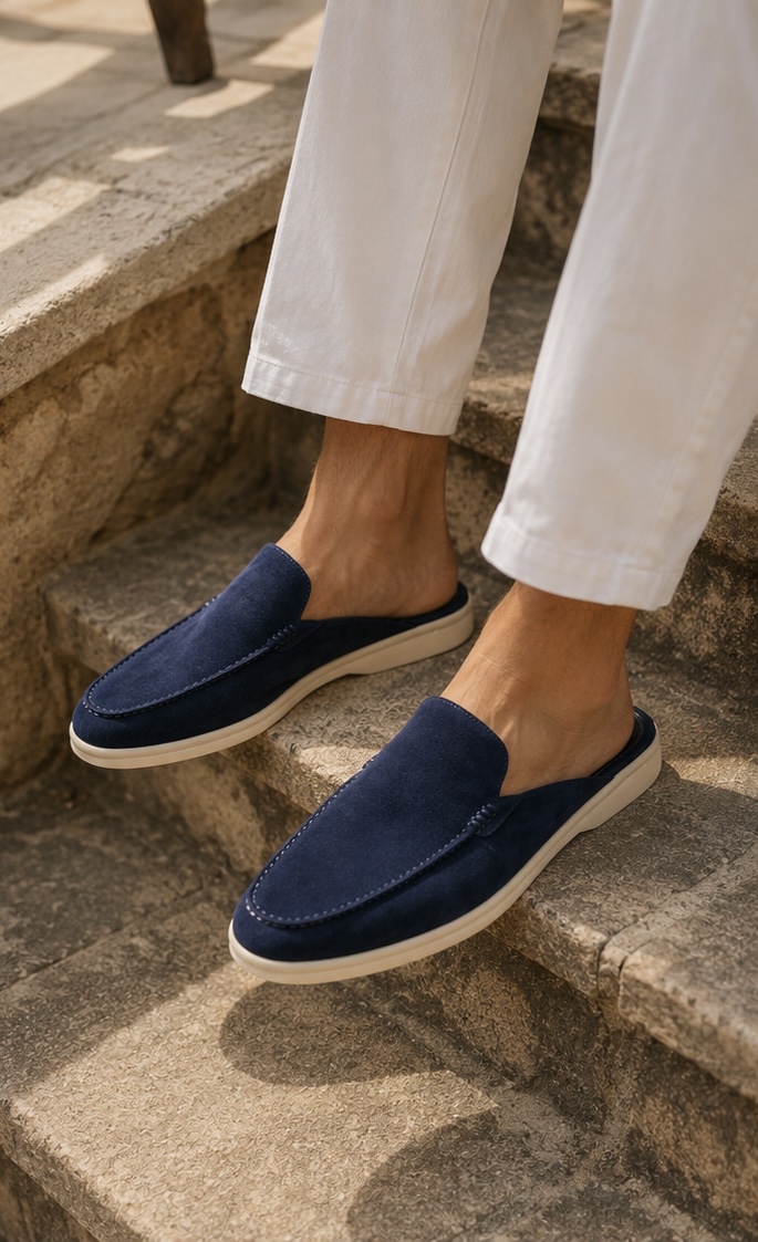 Alfocea mules on stone steps